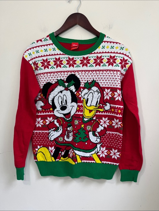 Disney Sweaters - Disney Women's Long Sleeve Christmas Sweater Size Medium